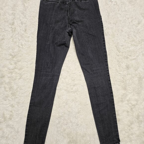 Gap Women's Black Skinny Elastic Waist Denim Jeans Size: XS - Picture 3 of 9